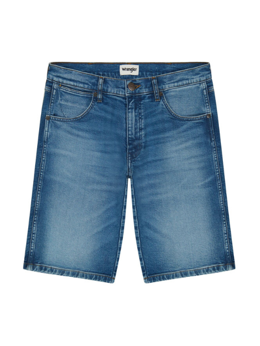 Wrangler Pantaloni Scurti Albastri Regular Barbati [6]