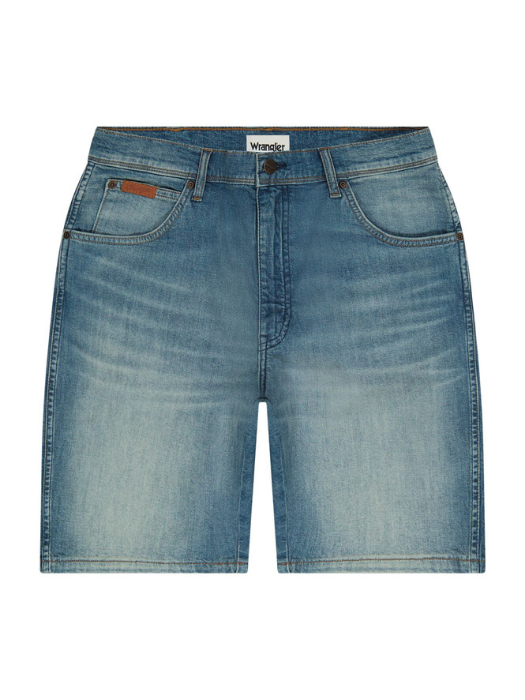 Wrangler Pantaloni Scurti Albastri Regular Barbati [6]