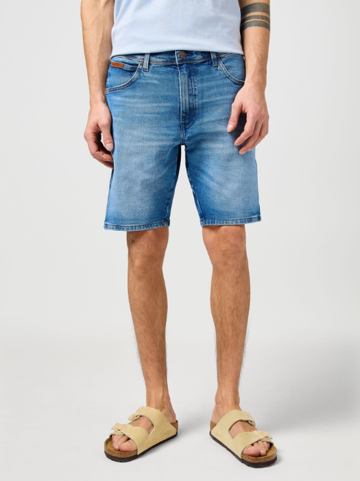 Wrangler Мужские Шорты Синие Regular [1]