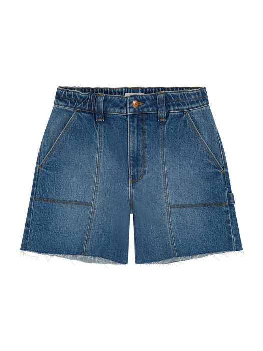 Wrangler Pantaloni Scurti Albastri Relaxed Femei [6]