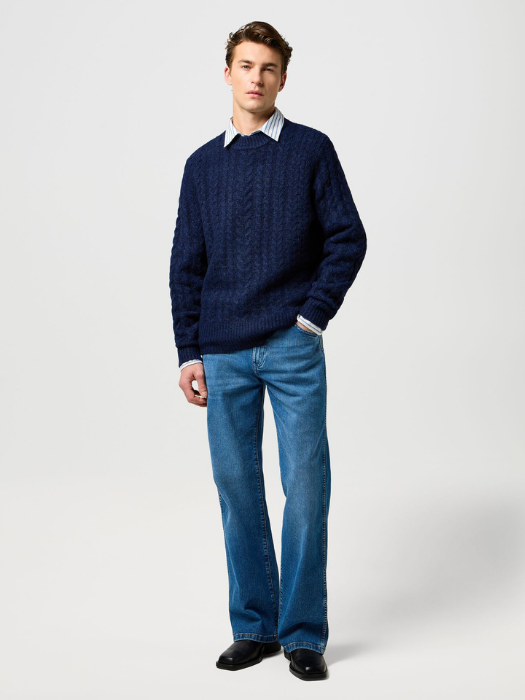 Wrangler Pulover Navy Regular Barbati [1]