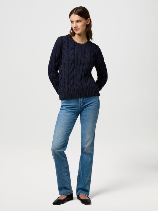 Wrangler Pulover Indigo Regular Femei [1]