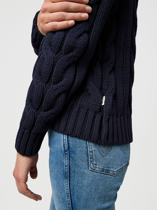Wrangler Pulover Indigo Regular Femei [3]