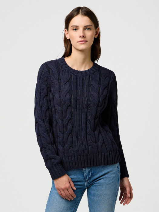 Wrangler Pulover Indigo Regular Femei [2]
