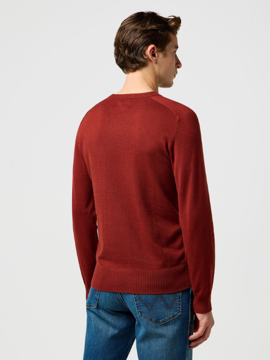 Wrangler Pulover Rosu Regular Barbati [5]