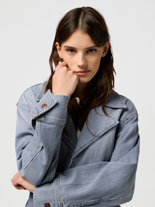Wrangler Trench Gri Relaxed Femei [4]