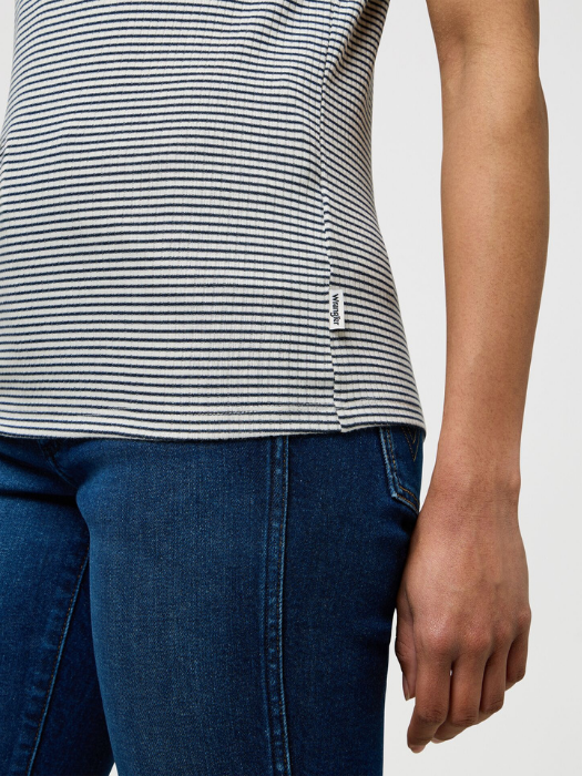 Wrangler Футболка Alb/Blue Slim [3]