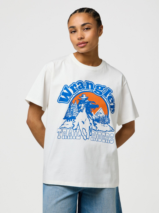 Wrangler Футболка Alb Loose [1]