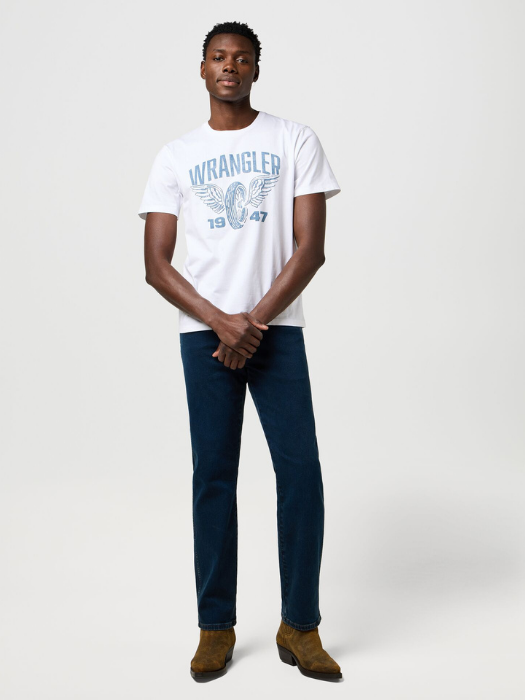 Wrangler Футболка Alb Regular [4]