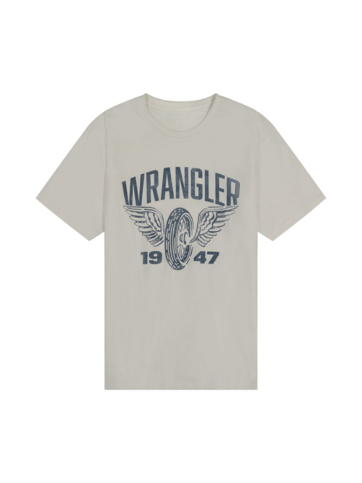 Wrangler Футболка Alb Regular [6]
