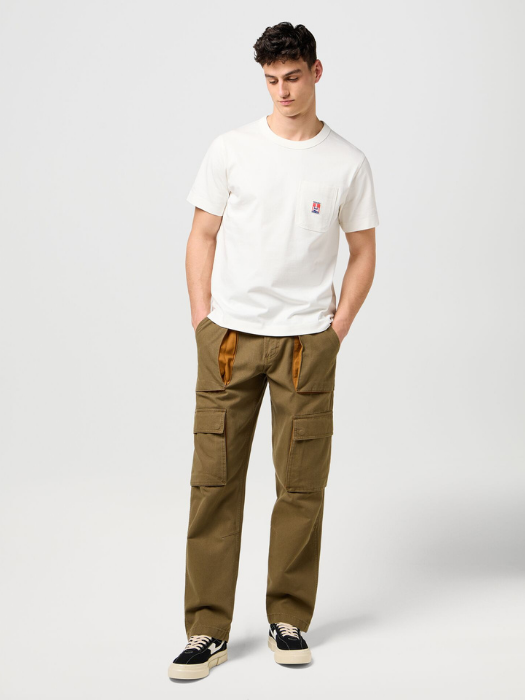 Wrangler Tricou Alb Relaxed Barbati [1]