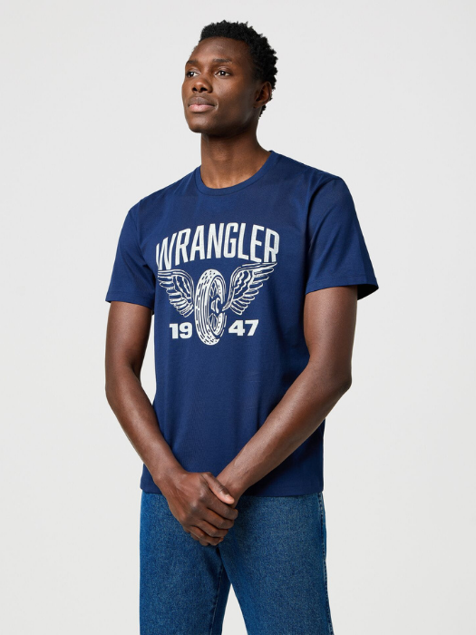 Wrangler Футболка Blue Regular [1]