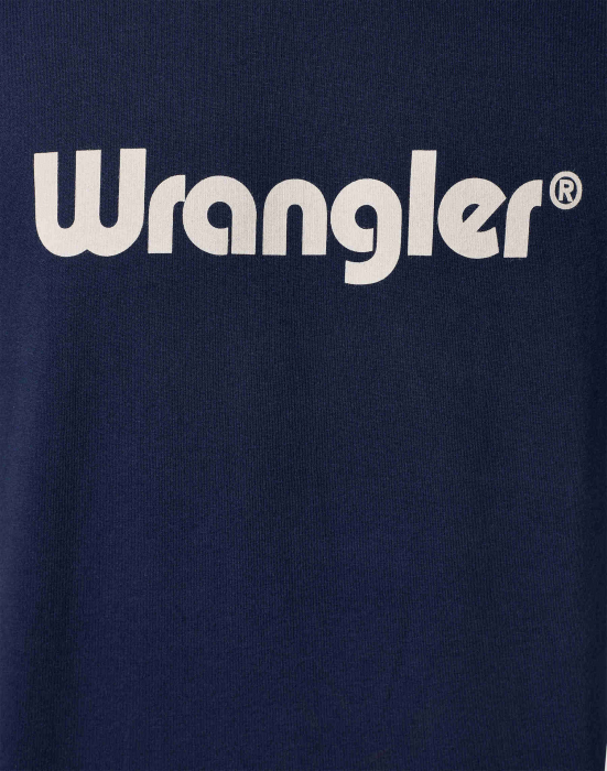 Wrangler Tricou Regular Blue Barbati [4]