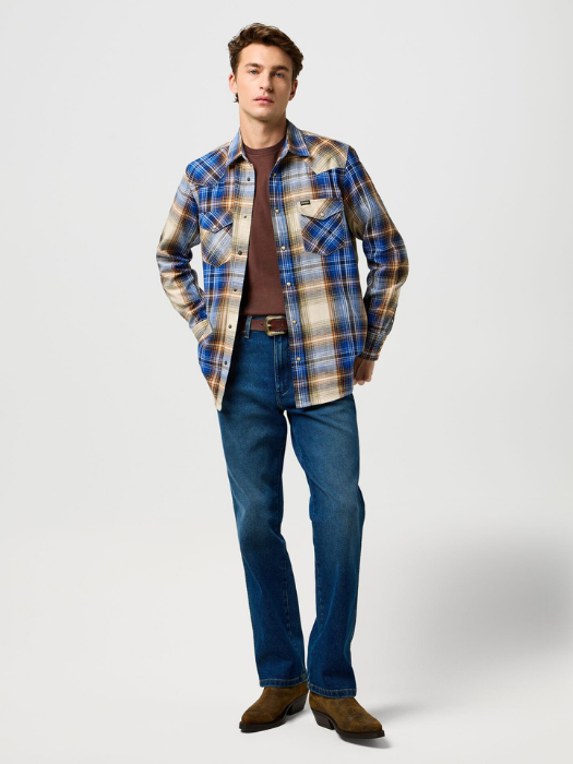 Wrangler Tricou Maro Regular Barbati [6]