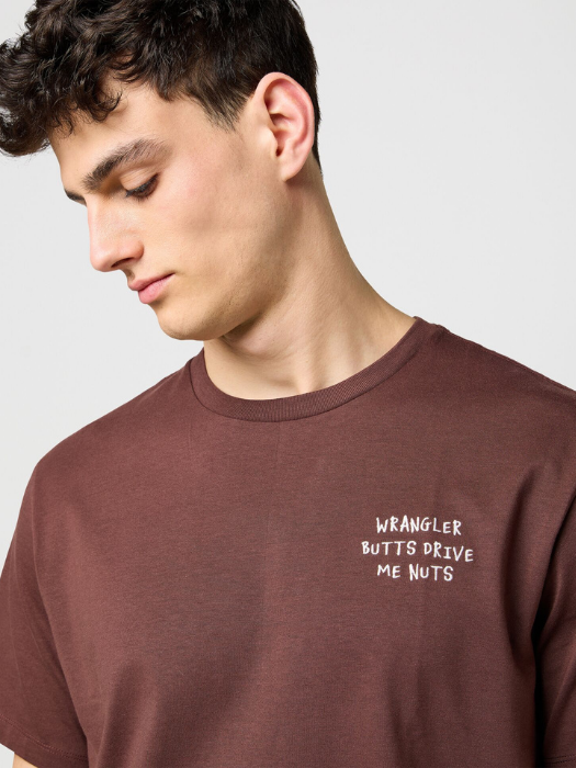 Wrangler Tricou Maro Relaxed Barbati [3]