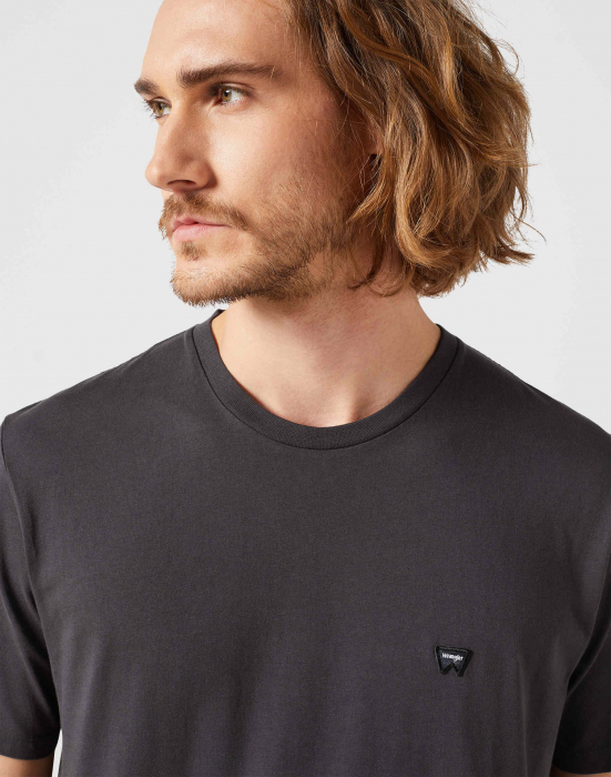 Wrangler Tricou Gri Deschis Regular Barbati [4]