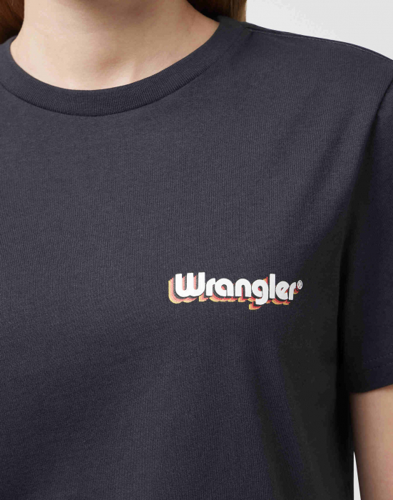 Wrangler Tricou Negru Regular Femei [3]