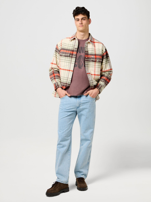 Wrangler Tricou Lila Regular Barbati [4]