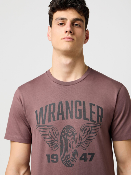 Wrangler Tricou Lila Regular Barbati [6]
