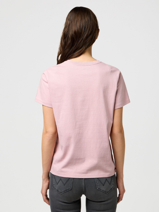 Wrangler Tricou Roz Deschis Slim Femei [3]