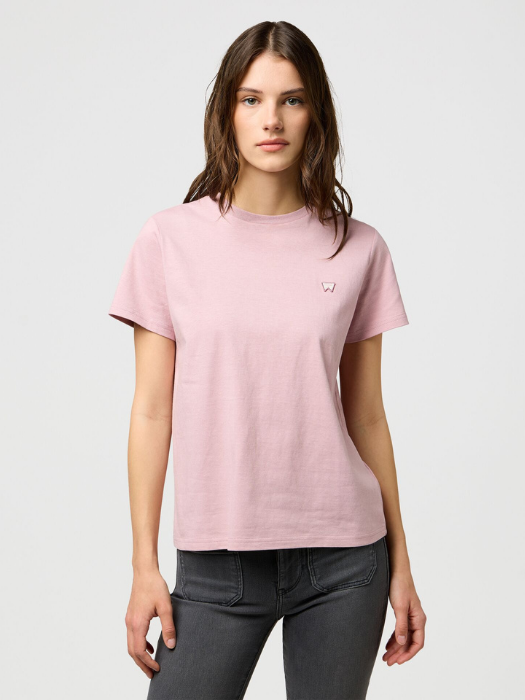 Wrangler Tricou Roz Deschis Slim Femei [2]