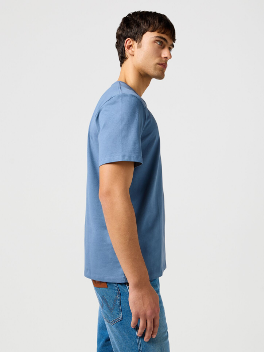 Wrangler Мужская Футболка Синяя Regular [3]