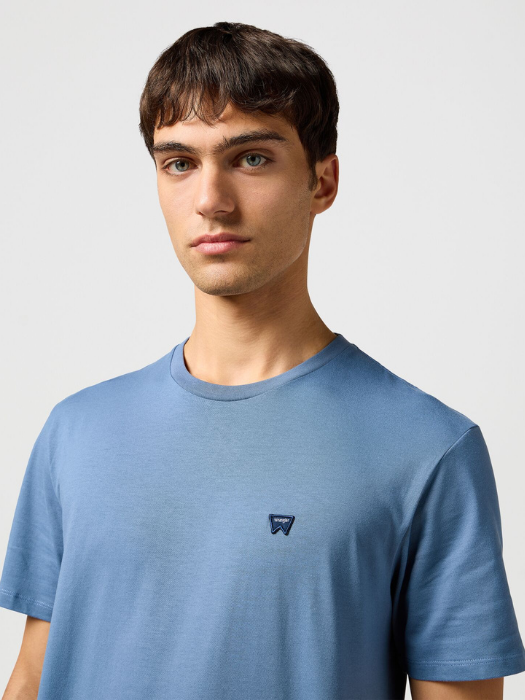 Wrangler Мужская Футболка Синяя Regular [4]