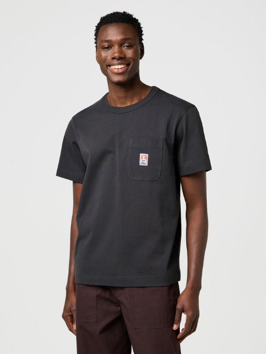 Wrangler Tricou Negru Relaxed Barbati [2]