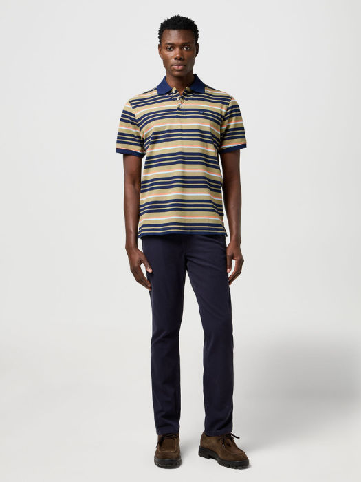 Wrangler Футболка-Поло Bej/Indigo Regular [4]