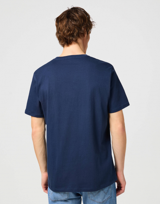 Wrangler Tricou (Set) Navy/Negru Regular Barbati [4]