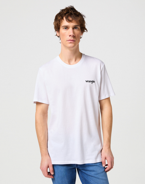Wrangler Tricou (Set) Navy/Alb Regular Barbati [5]