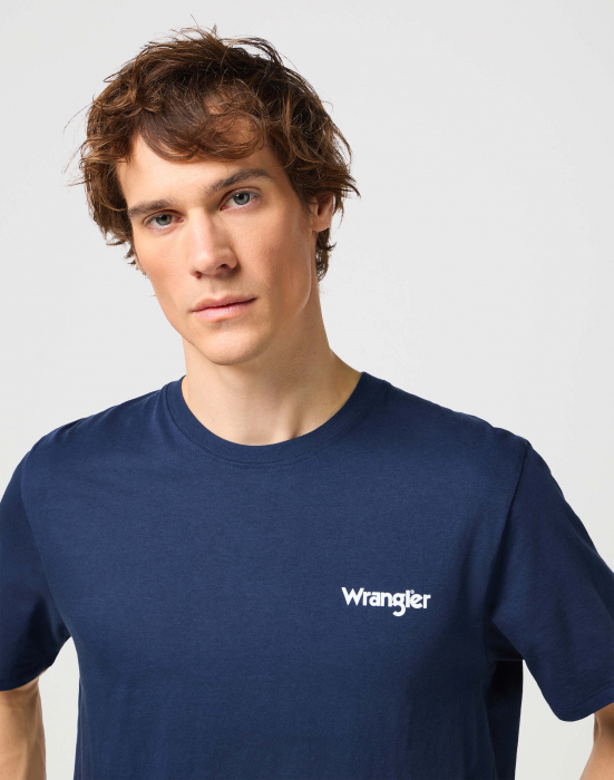 Wrangler Tricou (Set) Navy/Negru Regular Barbati [5]