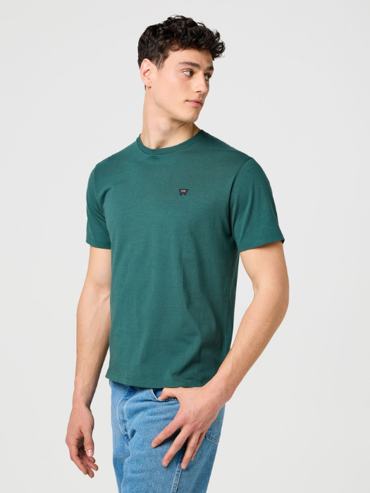 Wrangler Мужская Футболка Бирюзовая Regular [3]