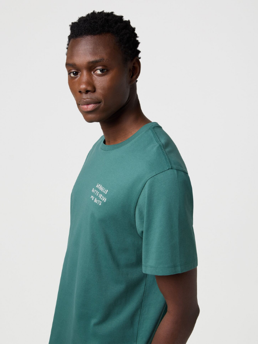 Wrangler Tricou Verde Relaxed Barbati [4]