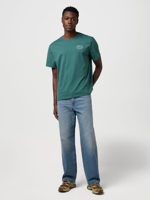 Wrangler Tricou Verde Relaxed Barbati [1]