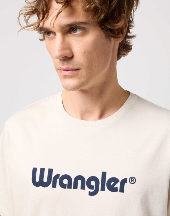 Wrangler Мужская Футболка Белая Regular [4]