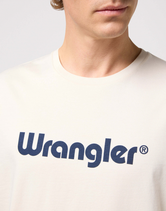 Wrangler Мужская Футболка Белая Regular [5]