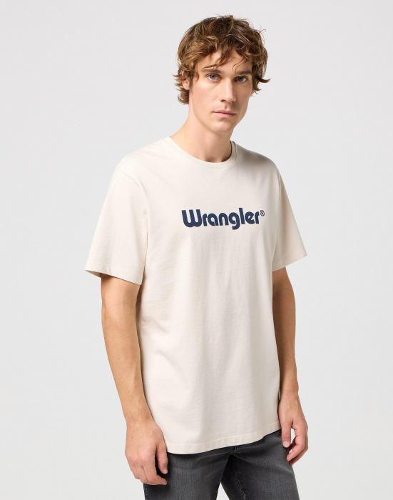 Wrangler Мужская Футболка Белая Regular [1]