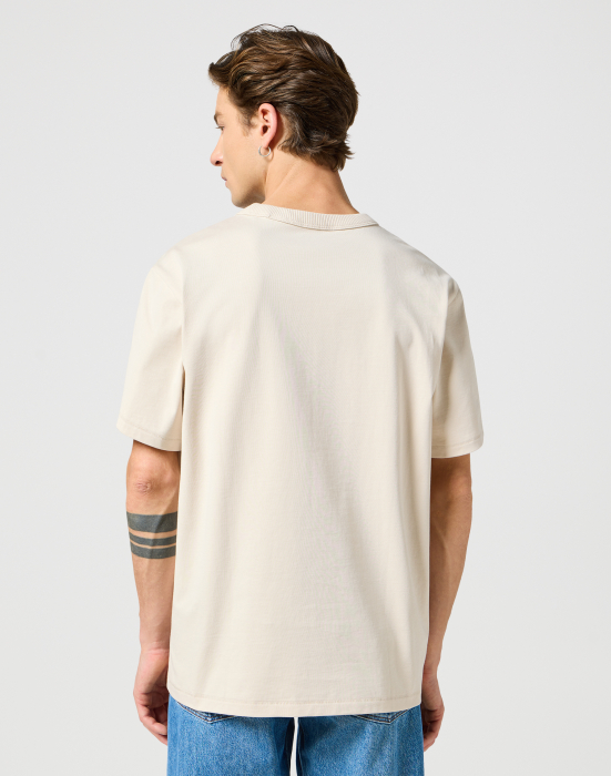 Wrangler Tricou Bej Relaxed Barbati [3]