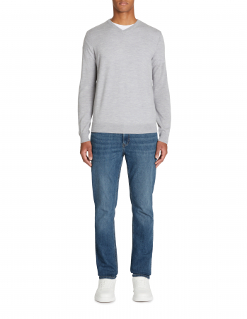 Celio Blugi Albastri C15 Straight Barbati [2]