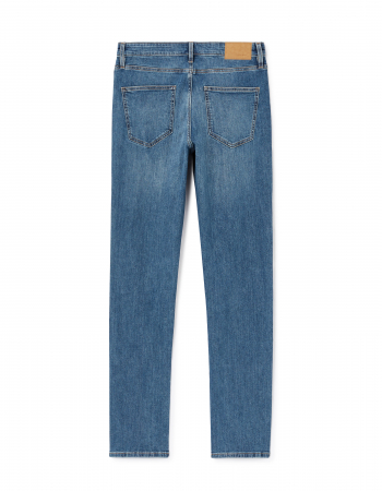 Celio Blugi Albastri C15 Straight Barbati [4]