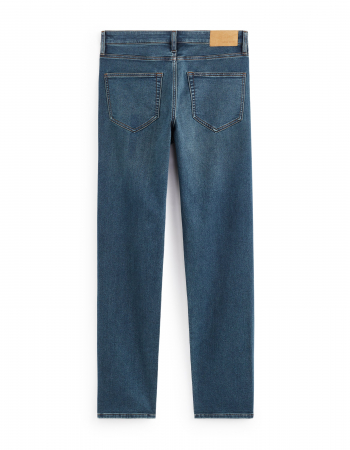 Celio Blugi Albastri C15 Straight Barbati [4]