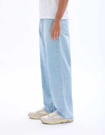 Celio Blugi Albastri Deschisi Bottom Barbati [3]