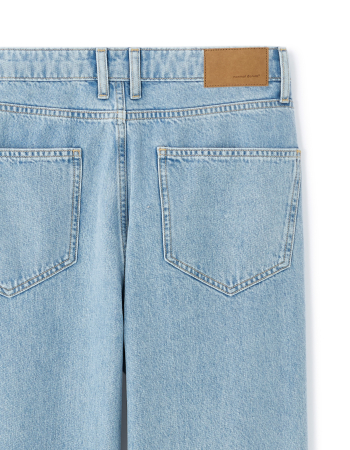 Celio Blugi Albastri Deschisi Bottom Barbati [8]