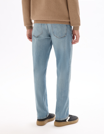 Celio Blugi Albastri Deschisi Bottom Barbati [2]