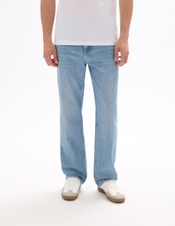 Celio Blugi Albastri Bottom Loose Barbati [1]