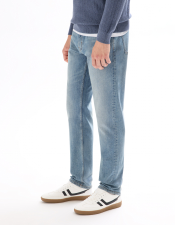Celio Blugi Albastri C25 Slim Barbati [3]