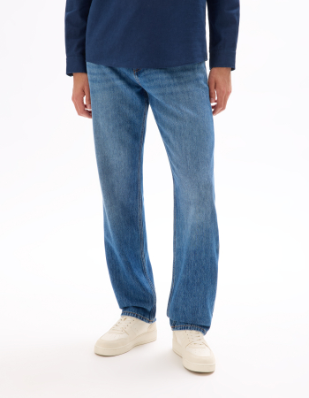 Celio Blugi Albastri Bottom Barbati [1]