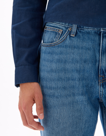 Celio Blugi Albastri Bottom Barbati [4]