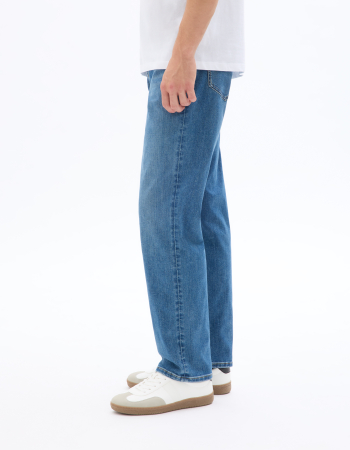 Celio Blugi Albastri Bottom Straight Barbati [3]